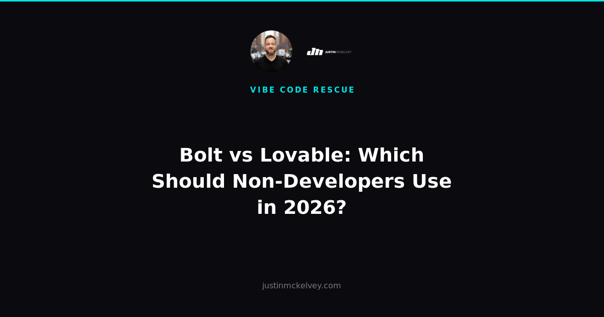 Bolt vs Lovable: Which Should Non-Developers Use in 2026?