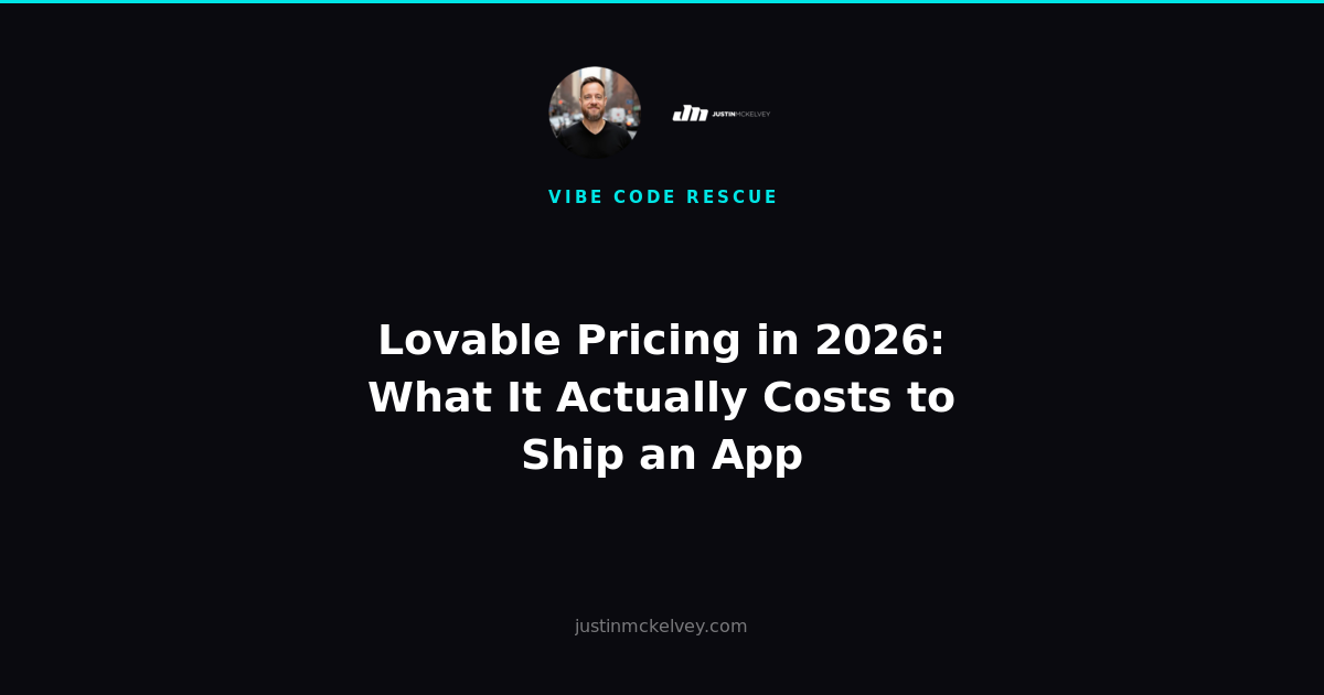 Lovable Pricing in 2026: What It Actually Costs to Ship an App