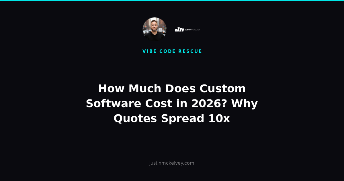 How Much Does Custom Software Cost in 2026? Why Quotes Spread 10x