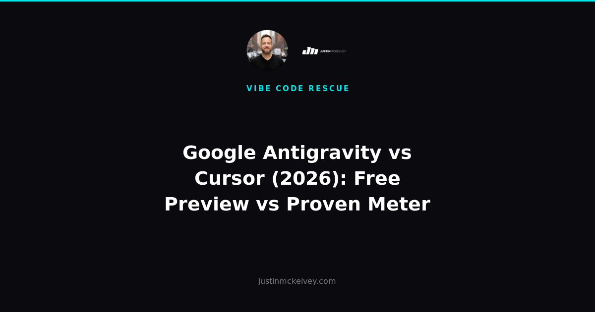 Google Antigravity vs Cursor (2026): Free Preview vs Proven Meter