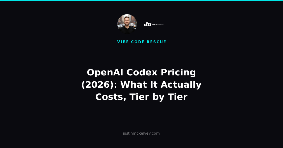 OpenAI Codex Pricing (2026): What It Actually Costs, Tier by Tier