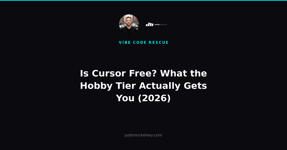 Is Cursor Free? What the Hobby Tier Actually Gets You (2026)