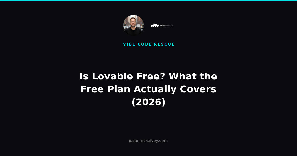 Is Lovable Free? What the Free Plan Actually Covers (2026)