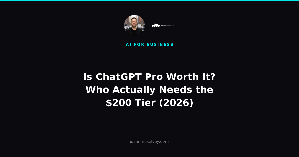 Is ChatGPT Pro Worth It? Who Actually Needs the $200 Tier (2026)