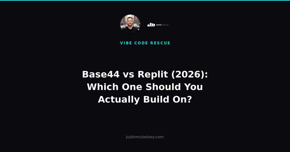 Base44 vs Replit (2026): Which One Should You Actually Build On?